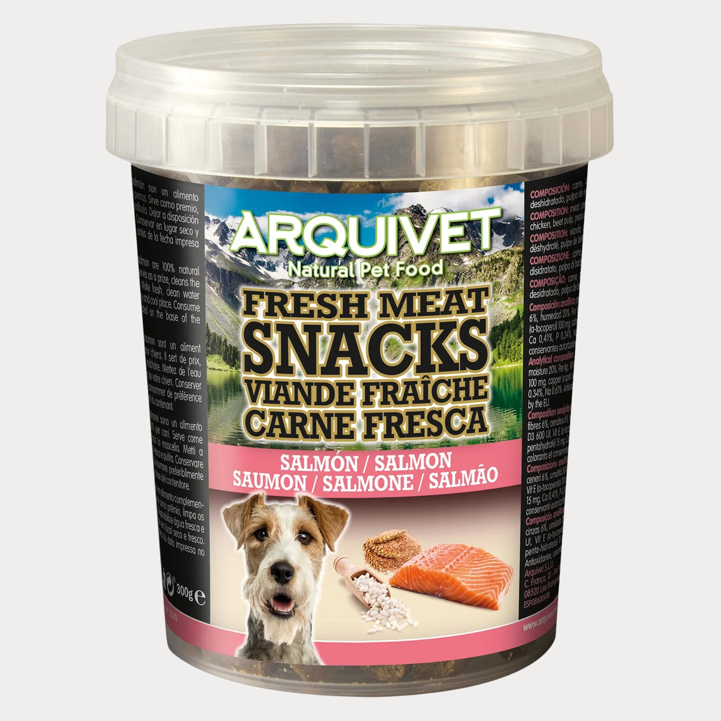Arquivet - Snack semi umidi con Salmone