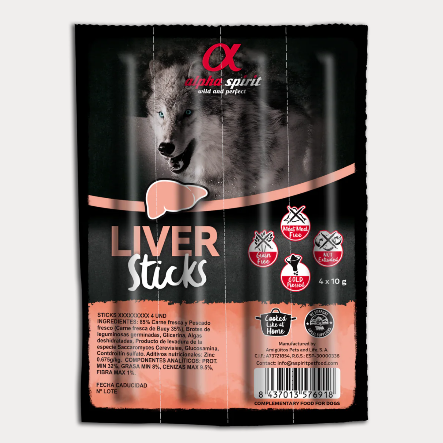 Alpha Spirit - Bastoncini Tutti i Gusti (6 gusti × 4 pezzi)