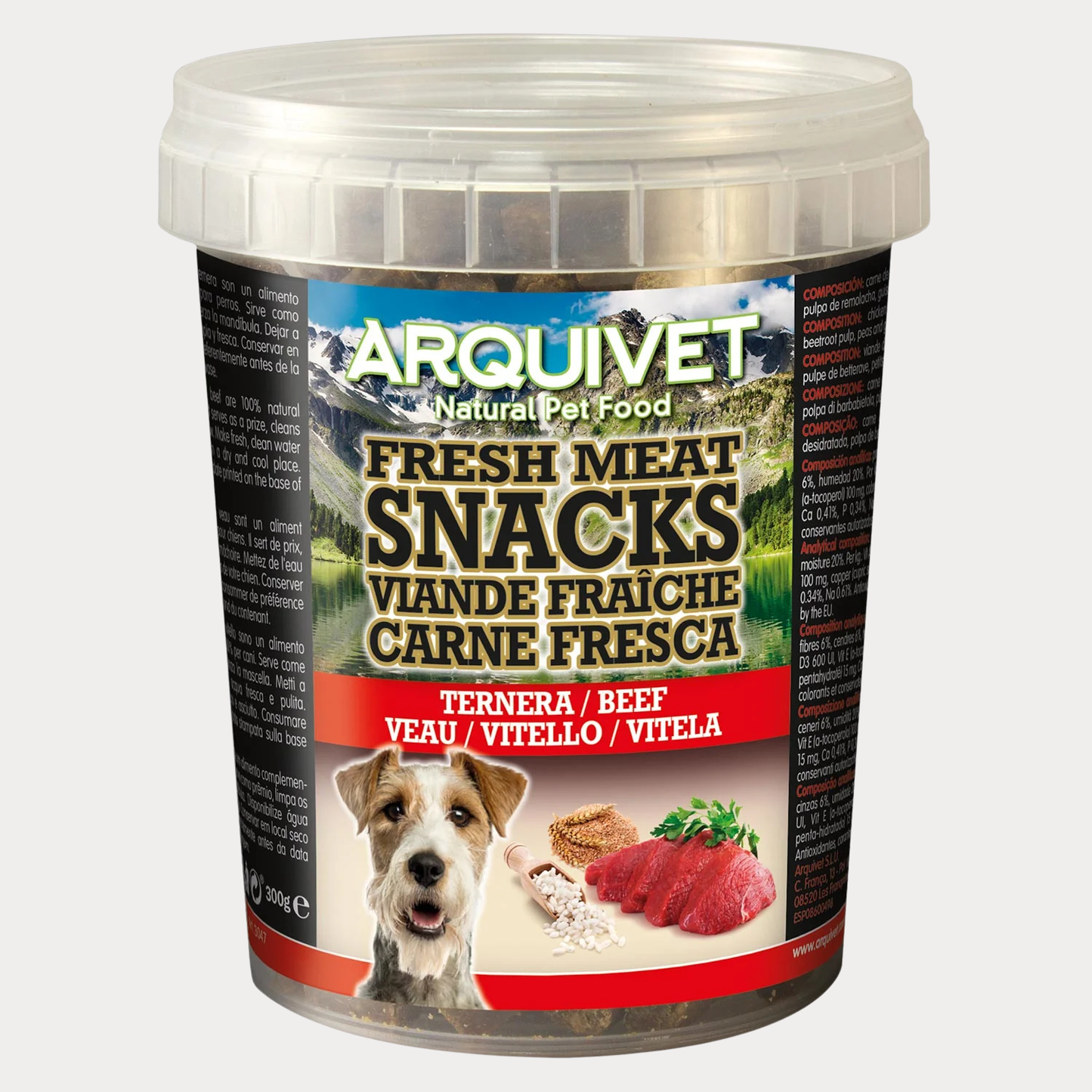 Arquivet - Snack semi umidi con Vitello