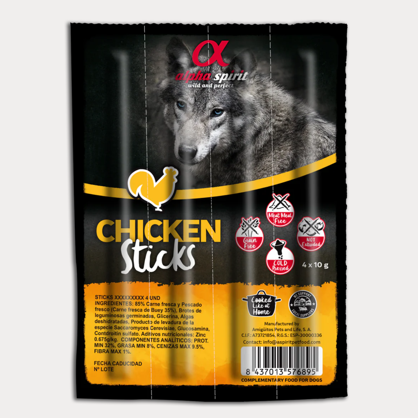 Alpha Spirit - Bastoncini Tutti i Gusti (6 gusti × 4 pezzi)