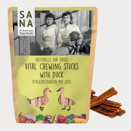 SANADOG - Barrette dentali 100% naturali con anatra 150gr