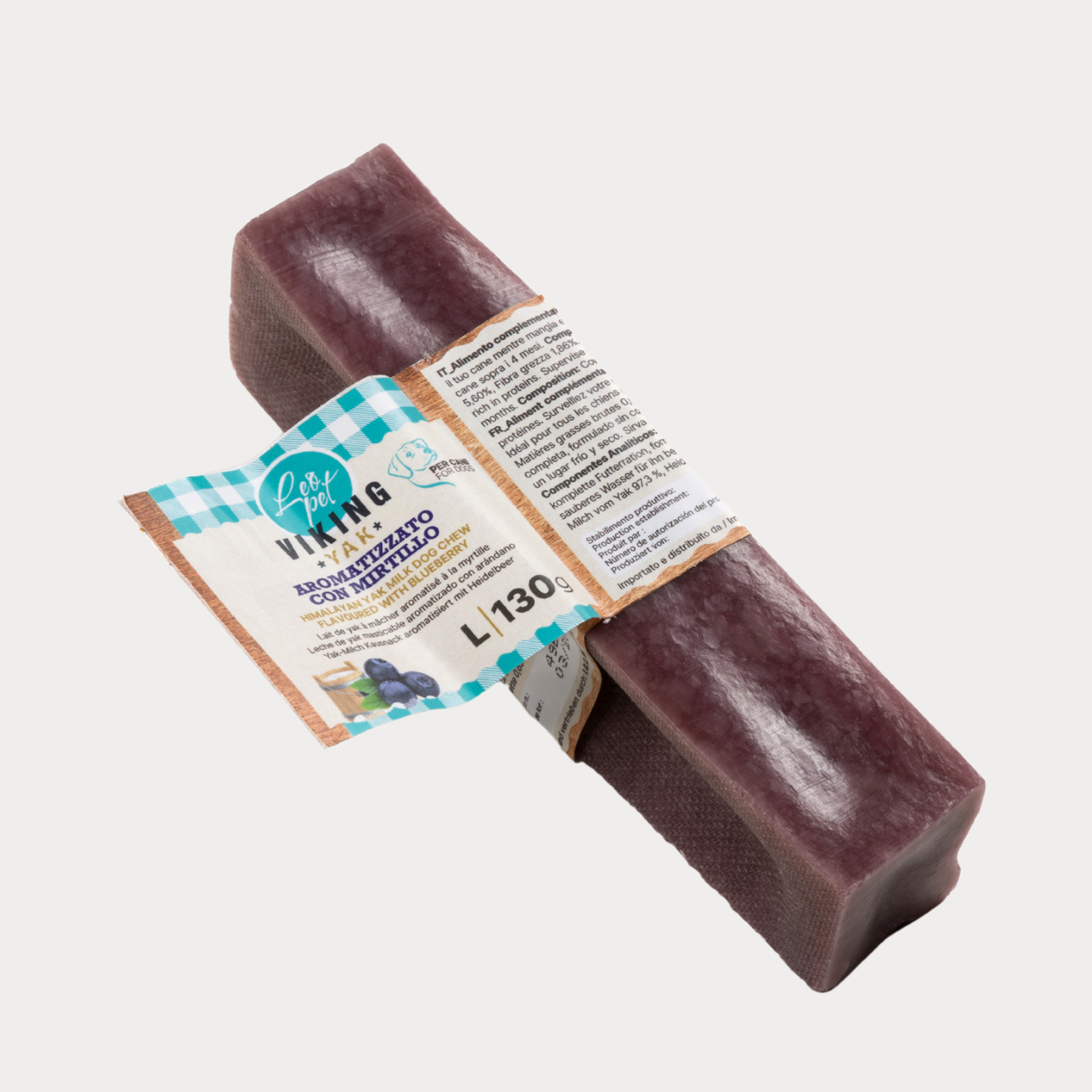 LeoPet - Snack per cani Latte di Yak alla frutta
