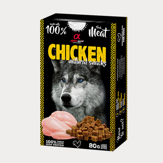 Alpha Spirit - Snack per cani naturale di Pollo 80gr