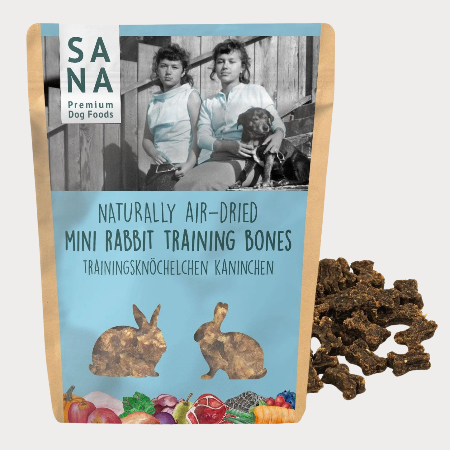 SANADOG - Training bones al coniglio 100gr