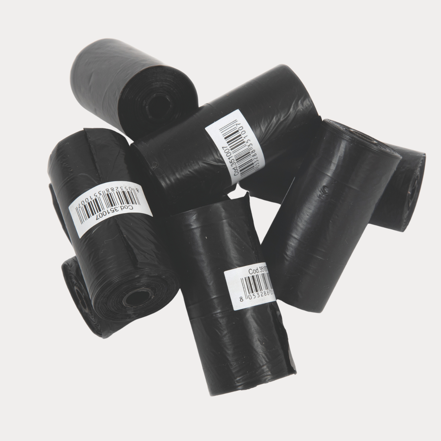 LeoPet - Sacchetti Igienici neri Extra Resistenti 16 rotoli x 20 Pz