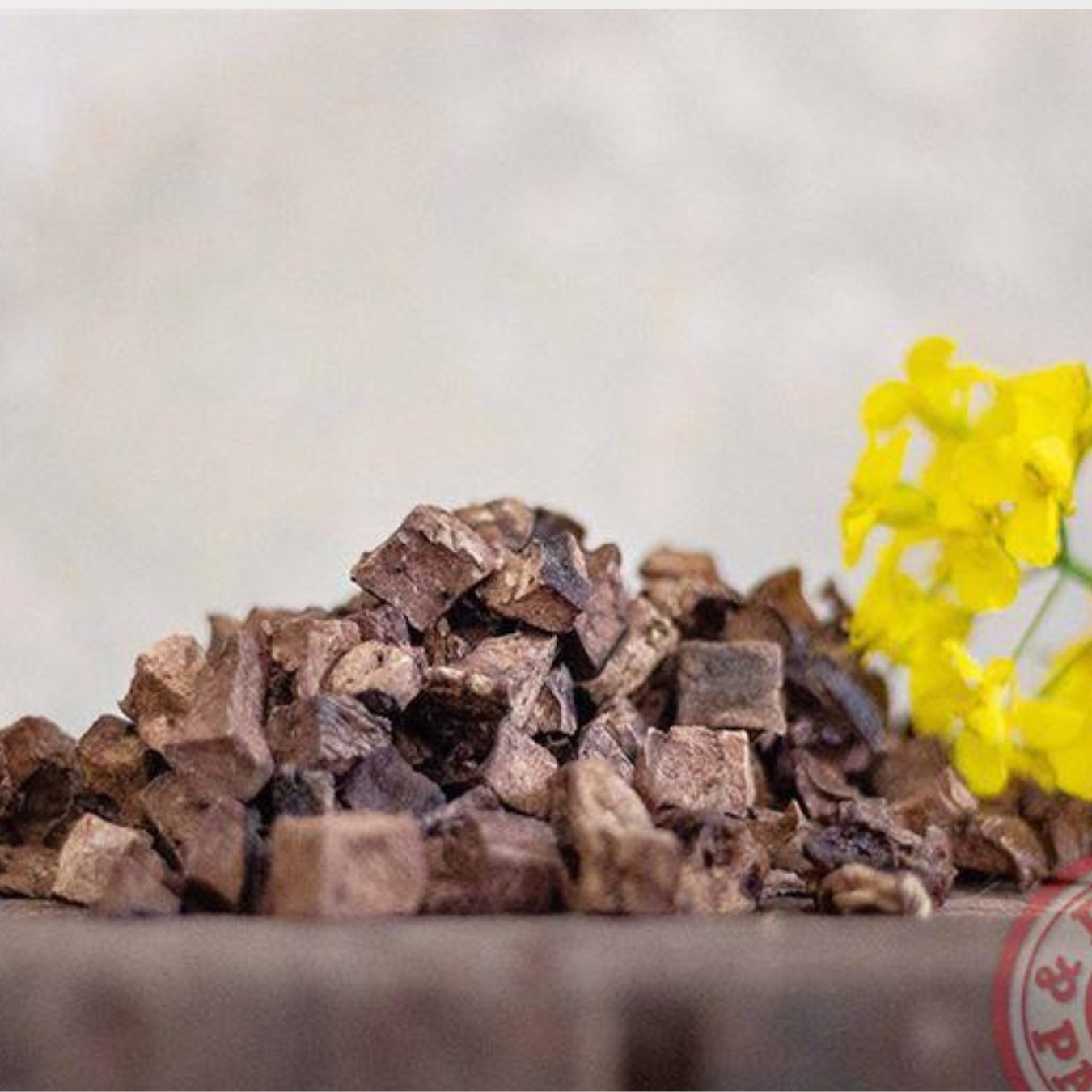 Cubetti di 100% polmone bovino essicato 300gr