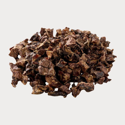 Cubetti di 100% polmone bovino essicato 300gr