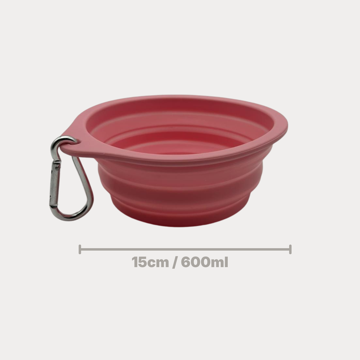 Ciotola Pieghevole in Silicone per Cani – Ciotola da Viaggio