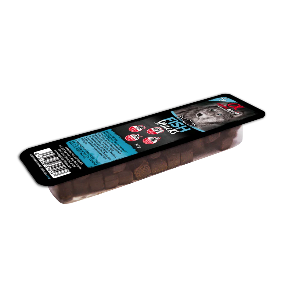 Alpha Spirit - Premietti semi umidi di Pesce Confezione da 35gr